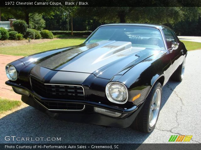 1972 Chevrolet Camaro Coupe in Black