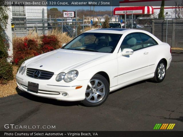 2004 Mercedes-Benz CLK 320 Coupe in Alabaster White