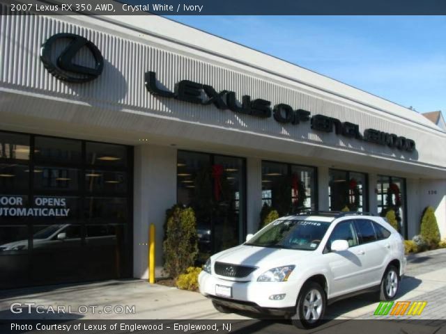 2007 Lexus RX 350 AWD in Crystal White
