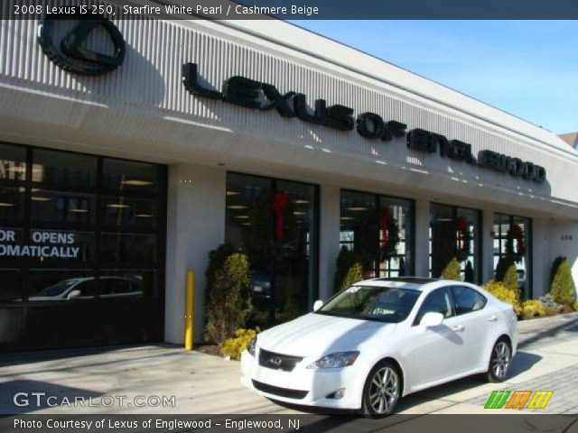 2008 Lexus IS 250 in Starfire White Pearl