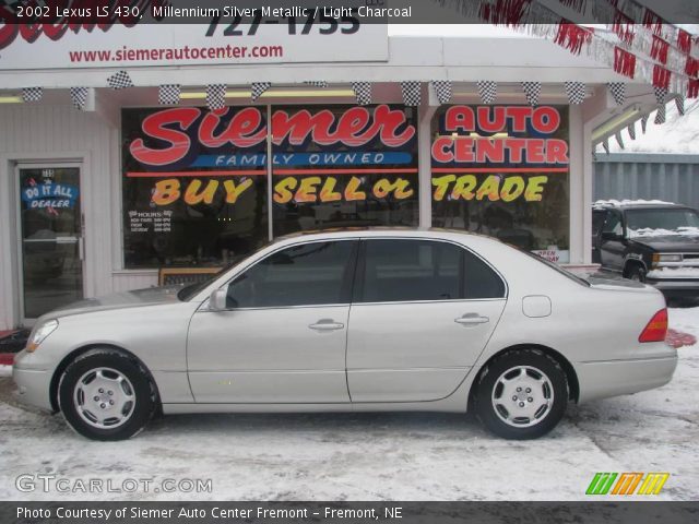 2002 Lexus LS 430 in Millennium Silver Metallic