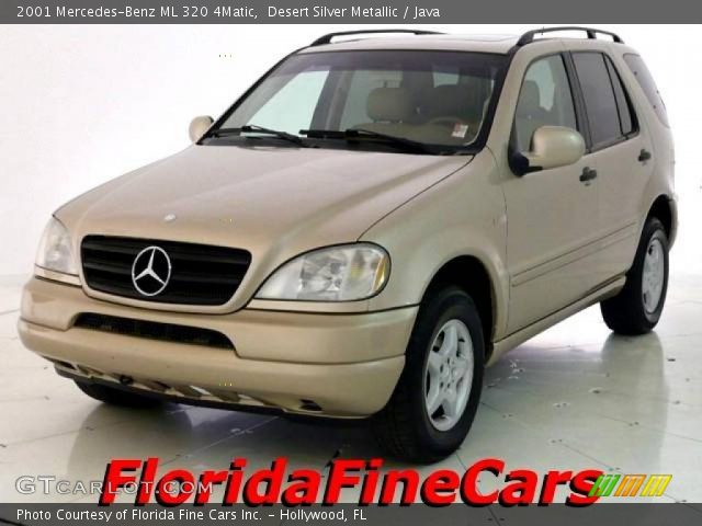 2001 Mercedes-Benz ML 320 4Matic in Desert Silver Metallic