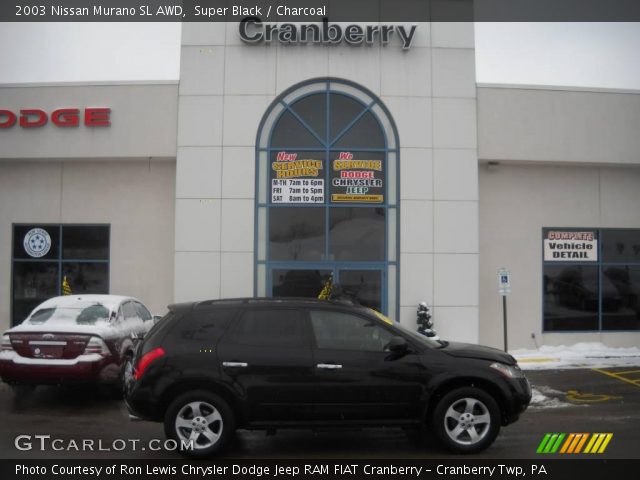 2003 Nissan Murano SL AWD in Super Black