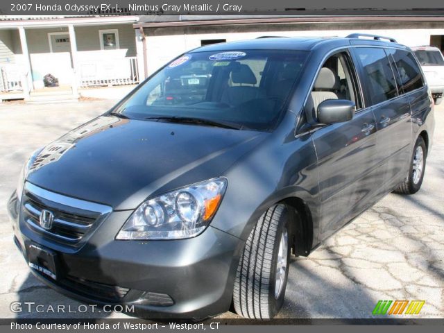 2007 Honda Odyssey EX-L in Nimbus Gray Metallic