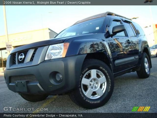 2006 Nissan Xterra S in Midnight Blue Pearl