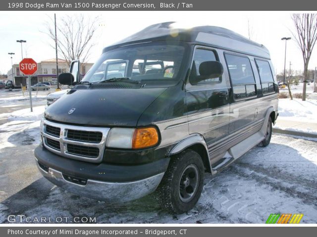 1998 Dodge Ram Van 1500 Passenger Conversion in Black