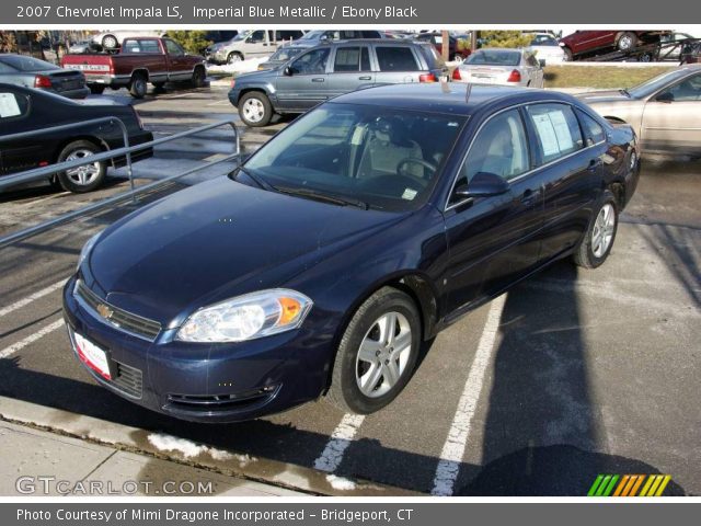 2007 Chevrolet Impala LS in Imperial Blue Metallic
