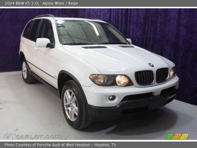 2004 BMW X5 3.0i in Alpine White