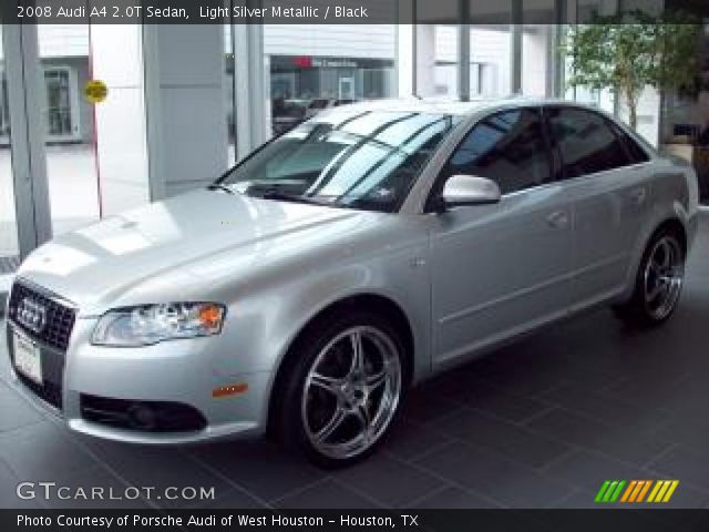 2008 Audi A4 2.0T Sedan in Light Silver Metallic