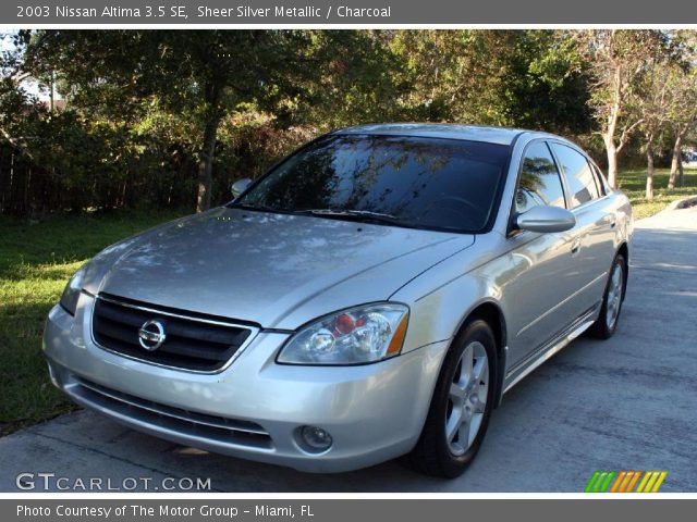 2003 Nissan Altima 3.5 SE in Sheer Silver Metallic
