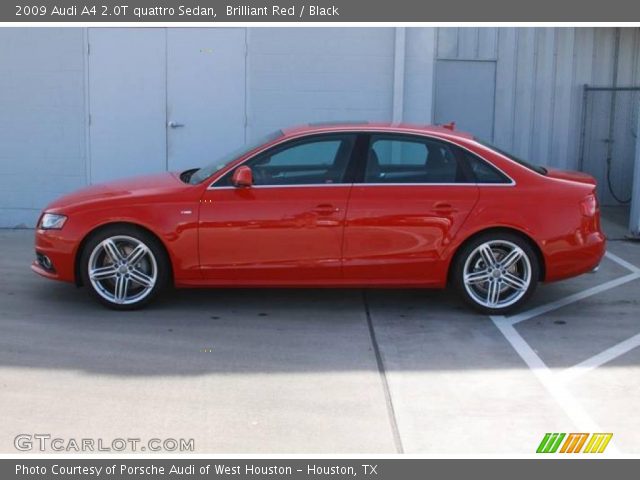 2009 Audi A4 2.0T quattro Sedan in Brilliant Red