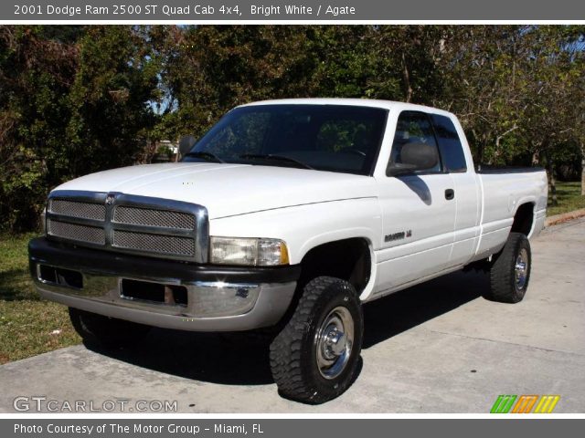 2001 Dodge Ram 2500 ST Quad Cab 4x4 in Bright White