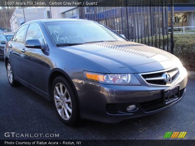2007 Acura TSX Sedan in Carbon Gray Pearl