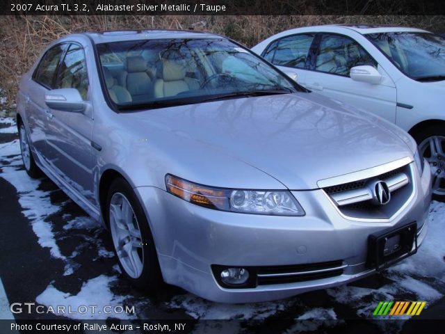 2007 Acura TL 3.2 in Alabaster Silver Metallic