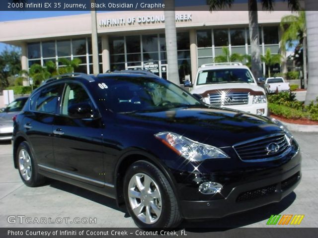 2008 Infiniti EX 35 Journey in Black Obsidian