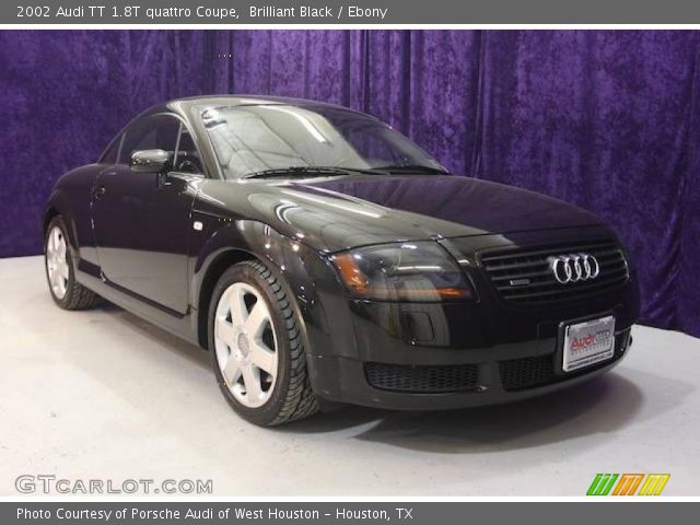 2002 Audi TT 1.8T quattro Coupe in Brilliant Black