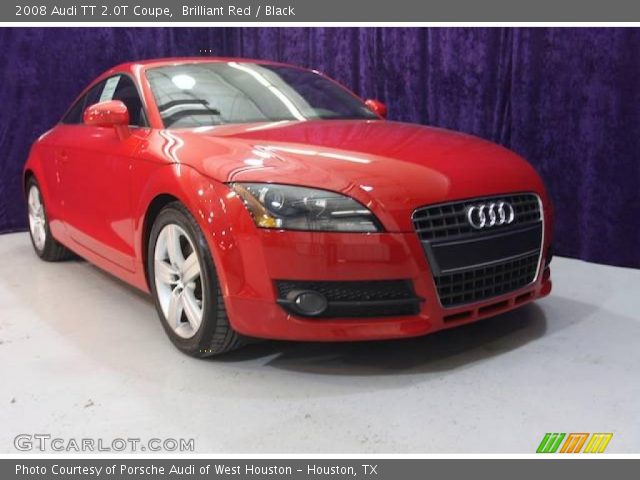 2008 Audi TT 2.0T Coupe in Brilliant Red