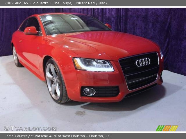 2009 Audi A5 3.2 quattro S Line Coupe in Brilliant Red