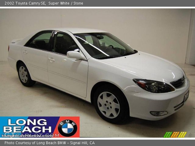 2002 Toyota Camry SE in Super White