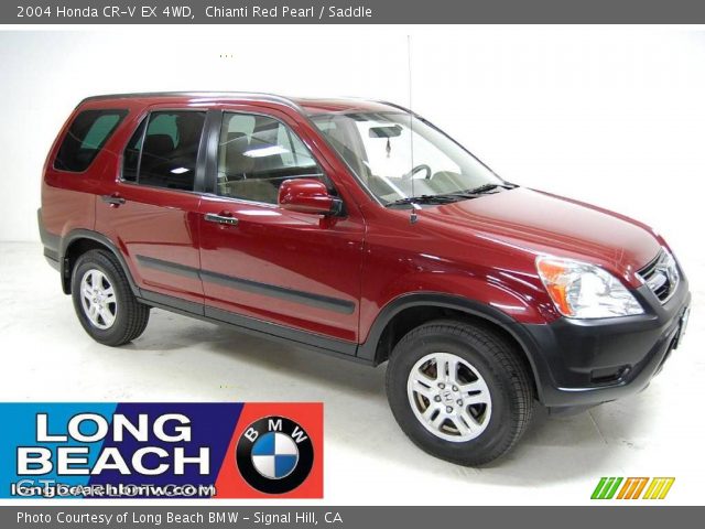 2004 Honda CR-V EX 4WD in Chianti Red Pearl