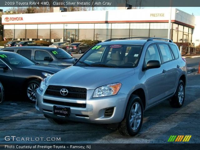 2009 Toyota RAV4 4WD in Classic Silver Metallic