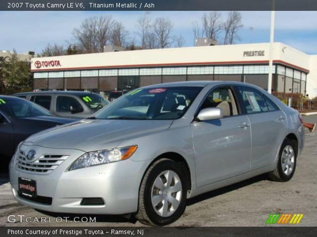 2007 Toyota Camry LE V6 in Titanium Metallic