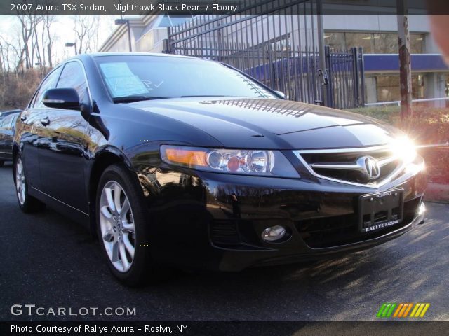 2007 Acura TSX Sedan in Nighthawk Black Pearl