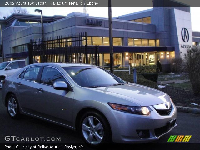 2009 Acura TSX Sedan in Palladium Metallic