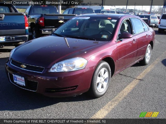 2007 Chevrolet Impala LT in Bordeaux Red