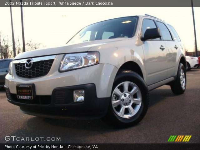 2009 Mazda Tribute i Sport in White Suede