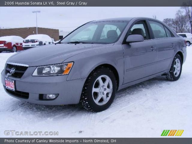 2006 Hyundai Sonata LX V6 in Steel Gray