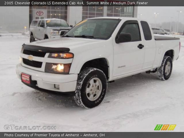 2005 Chevrolet Colorado LS Extended Cab 4x4 in Summit White