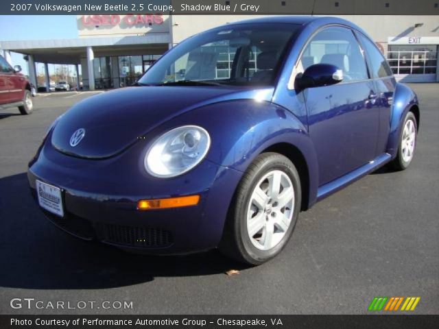 2007 Volkswagen New Beetle 2.5 Coupe in Shadow Blue