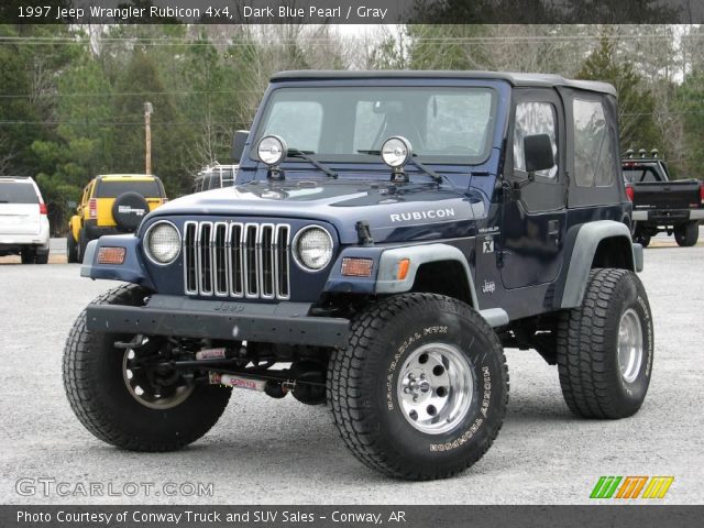 1997 Jeep Wrangler Rubicon 4x4 in Dark Blue Pearl