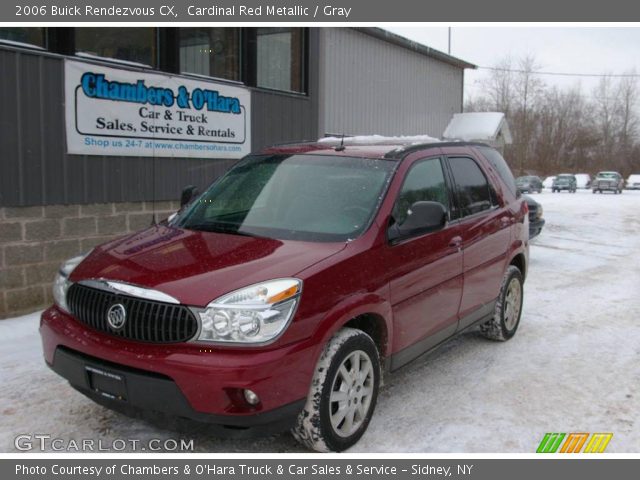 2006 Buick Rendezvous CX in Cardinal Red Metallic