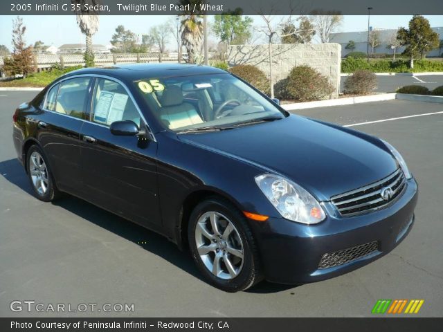 2005 Infiniti G 35 Sedan in Twilight Blue Pearl