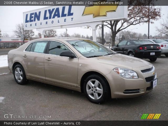 2008 Chevrolet Malibu LS Sedan in Sandstone Metallic