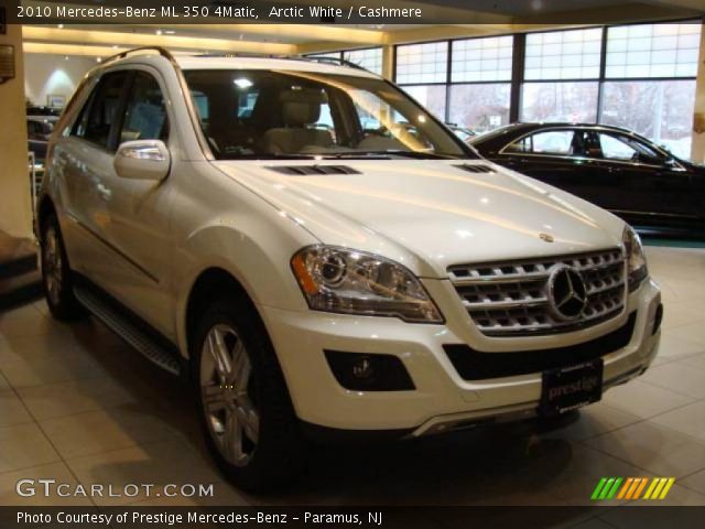 2010 Mercedes-Benz ML 350 4Matic in Arctic White