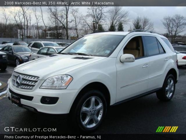 2008 Mercedes-Benz ML 350 4Matic in Arctic White