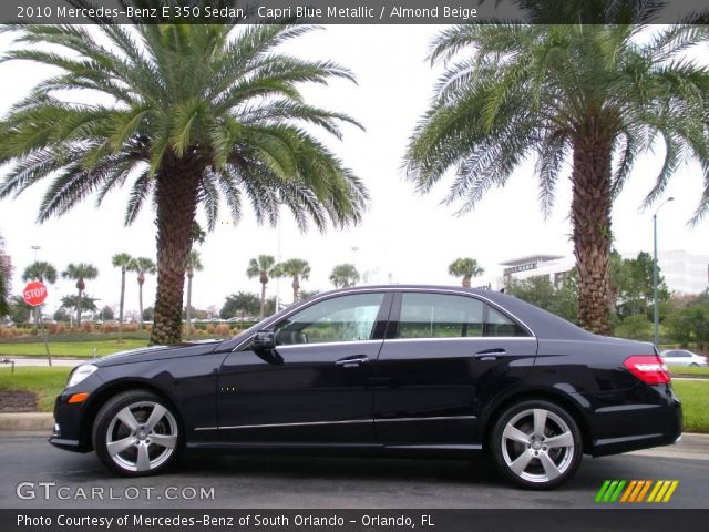 2010 Mercedes-Benz E 350 Sedan in Capri Blue Metallic