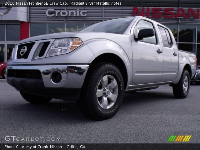 2010 Nissan Frontier SE Crew Cab in Radiant Silver Metallic
