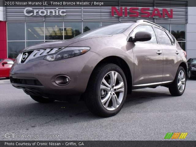 2010 Nissan Murano LE in Tinted Bronze Metallic