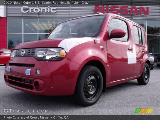 2010 Nissan Cube 1.8 S in Scarlet Red Metallic