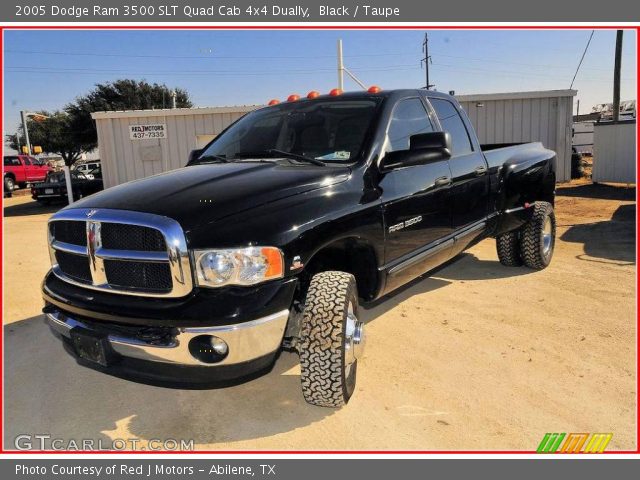2005 Dodge Ram 3500 SLT Quad Cab 4x4 Dually in Black