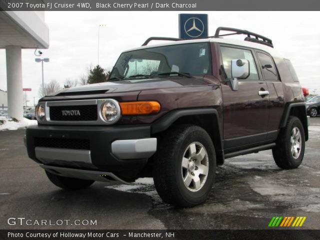 2007 Toyota FJ Cruiser 4WD in Black Cherry Pearl