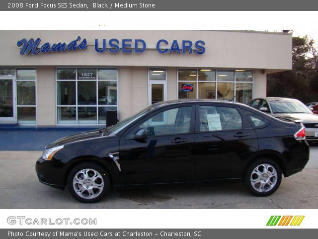 2008 Ford Focus SES Sedan in Black