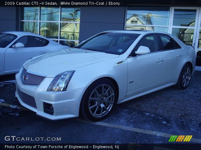 2009 Cadillac CTS -V Sedan in White Diamond Tri-Coat