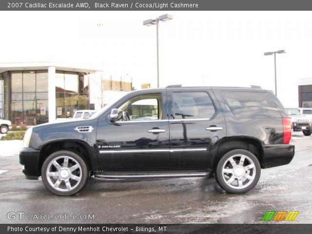 2007 Cadillac Escalade AWD in Black Raven
