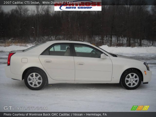 2007 Cadillac CTS Sedan in White Diamond