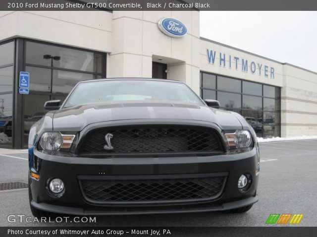 2010 Ford Mustang Shelby GT500 Convertible in Black